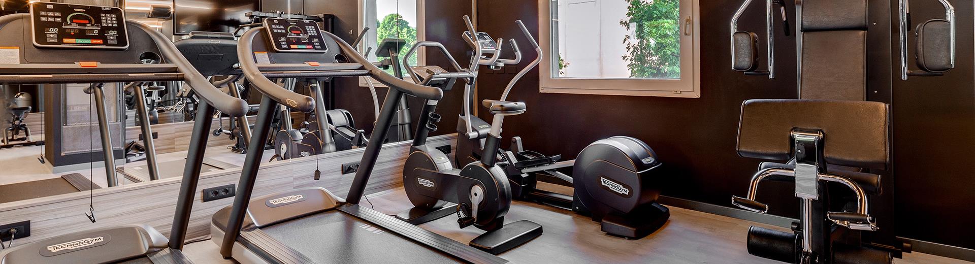 Keep fit in the gym at Best Western Hotel Aries
